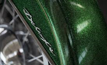 Harley-Davidson Hard Candy Lucky Green Flake Paint Product